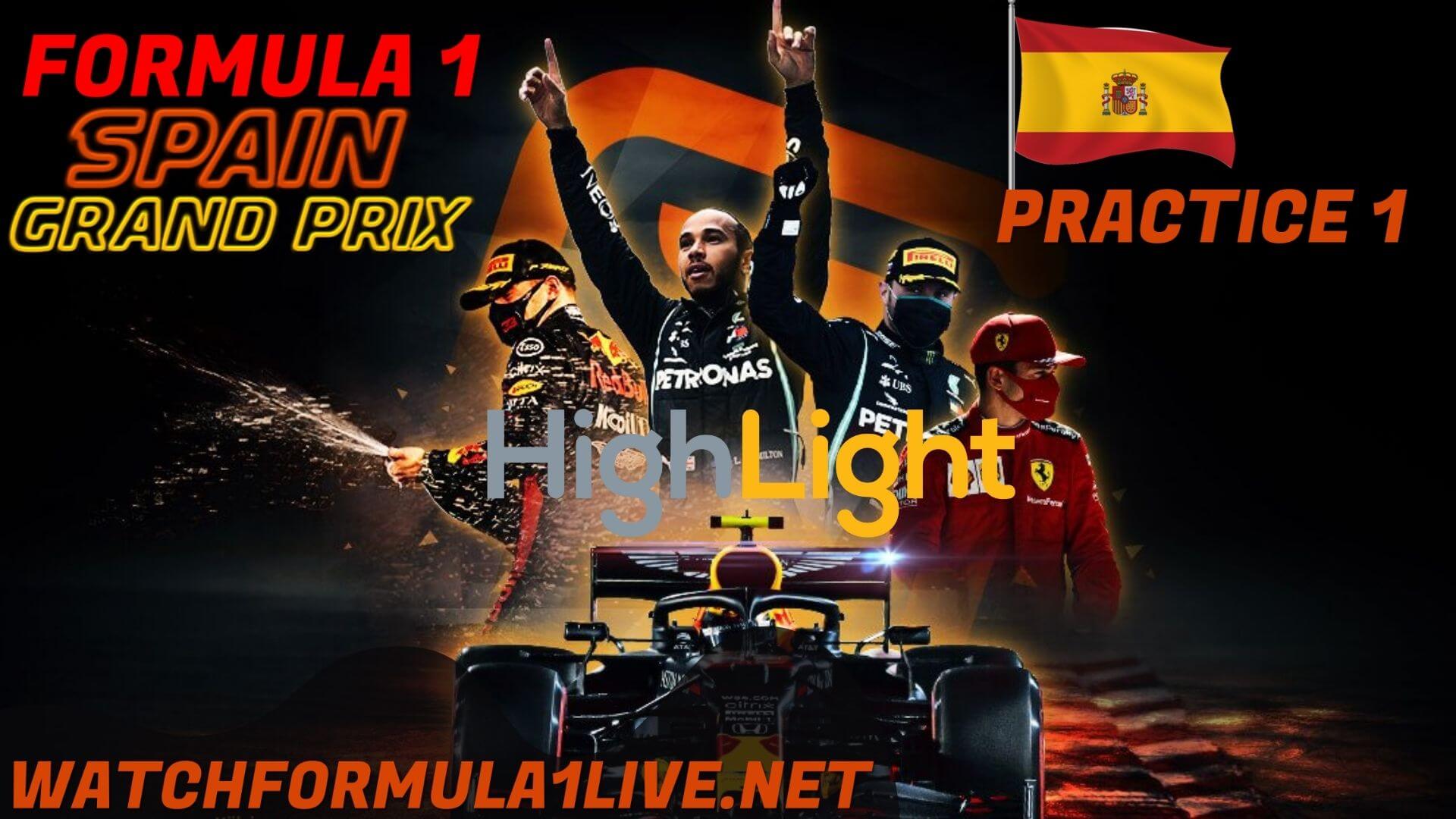 Formula 1 Spain 2022 GP P1 Highlights