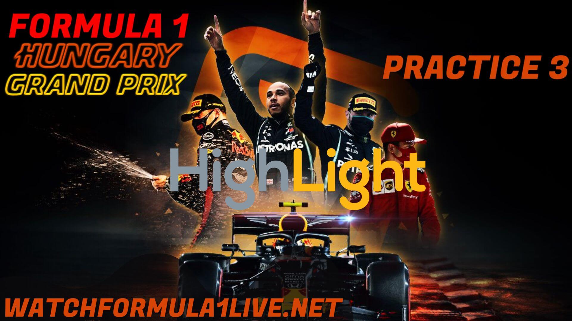 Formula 1 Hungary 2022 GP P3 Highlights