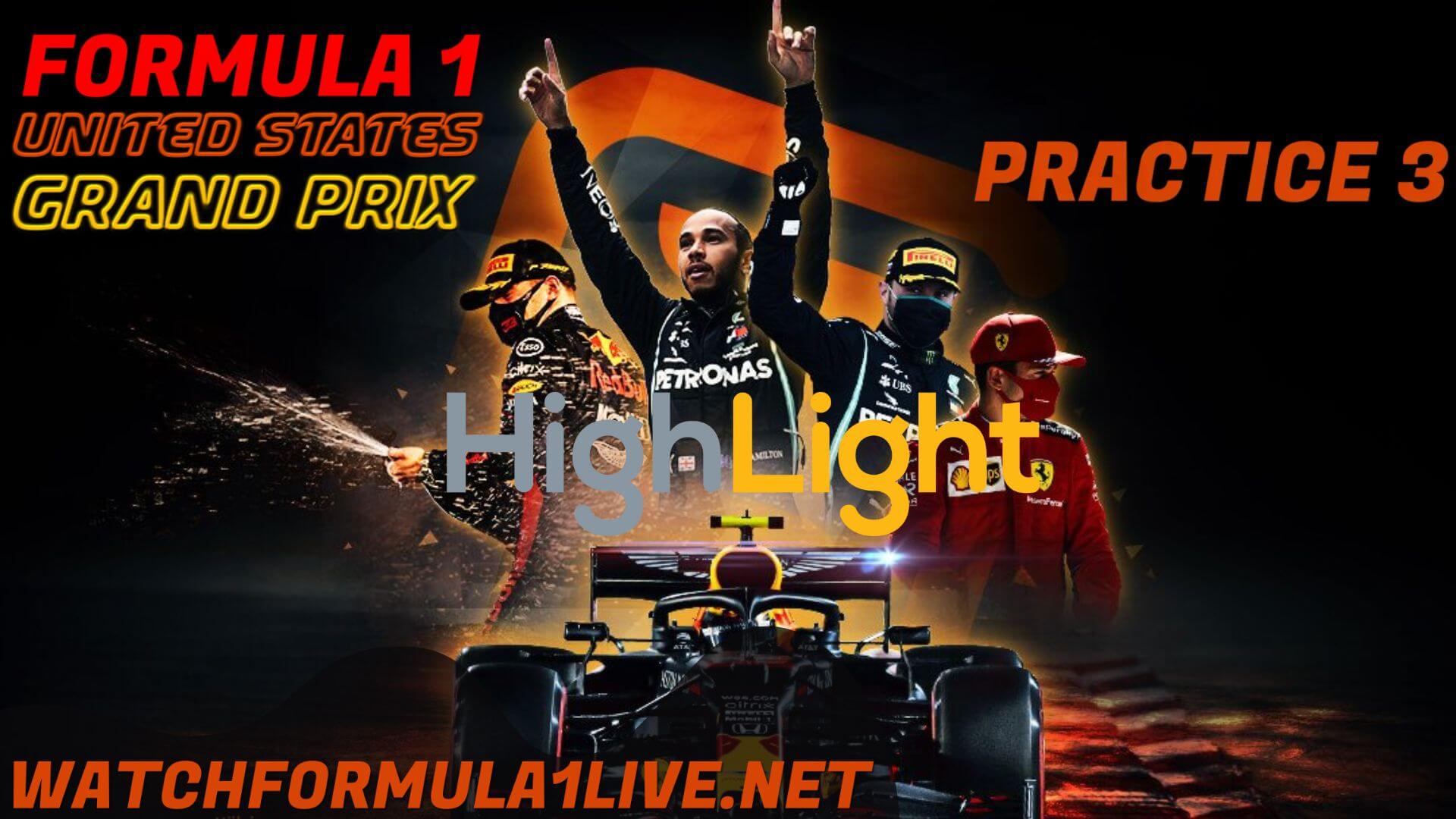 Formula 1 United States 2022 GP P3 Highlights